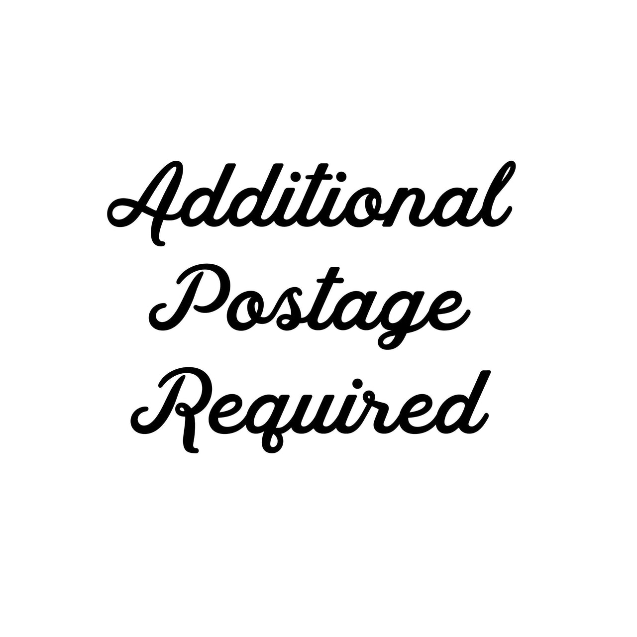 Extra Postage Cost for posting to Northern Ireland, UK Islands, Scottish Highlands & Scandanavia