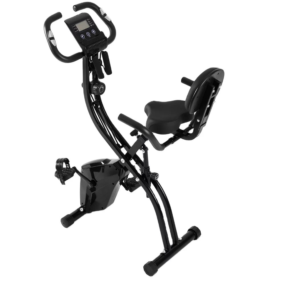 VRAi Fitness SXB-350 Folding Exercise Bike With Bluetooth App Compatibility  [Ultimate Fitness Bundle]