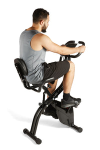 Thumbnail for VRAi Fitness SXB-350 Folding Exercise Bike With Bluetooth App Compatibility  [Ultimate Fitness Bundle]