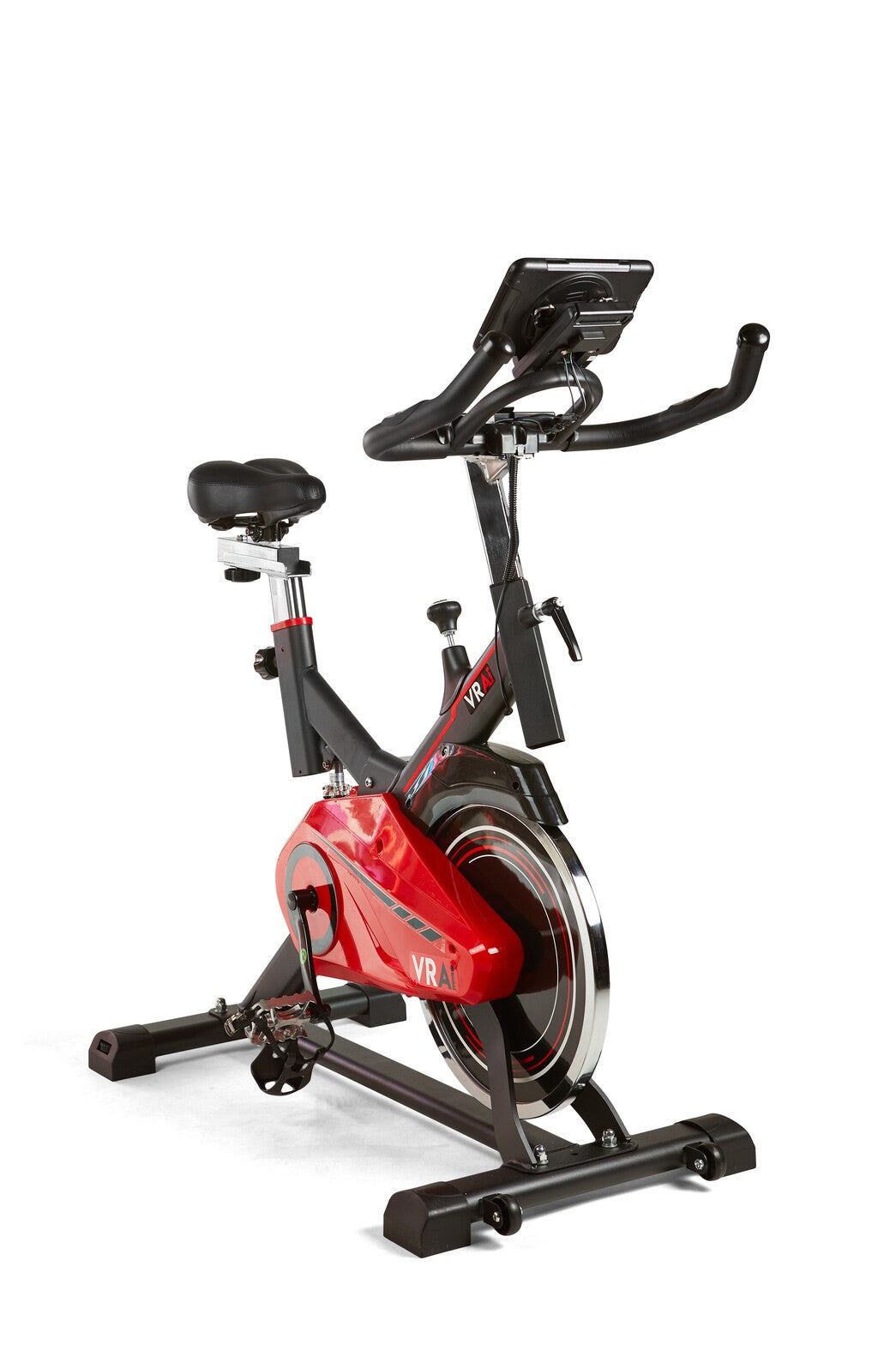 VRAi FITNESS SB1000X EXERCISE SPIN BIKE WITH BLUETOOTH APP COMPATIBILITY [Ultimate Fitness Bundle]