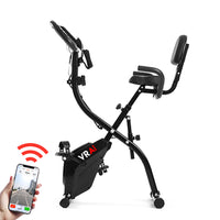 Thumbnail for VRAi Fitness SXB-350 Folding Exercise Bike With Bluetooth App Compatibility  [Ultimate Fitness Bundle]